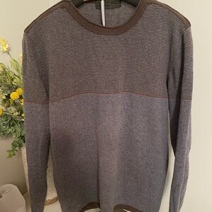 Codice Cashmere & Wool Mens Sweater Merino Wool/Cashmere Blend SZ EU 50